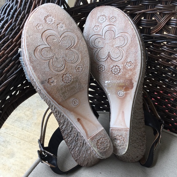 Corkys Gray Wedge Heel 11 - Picture 3 of 8